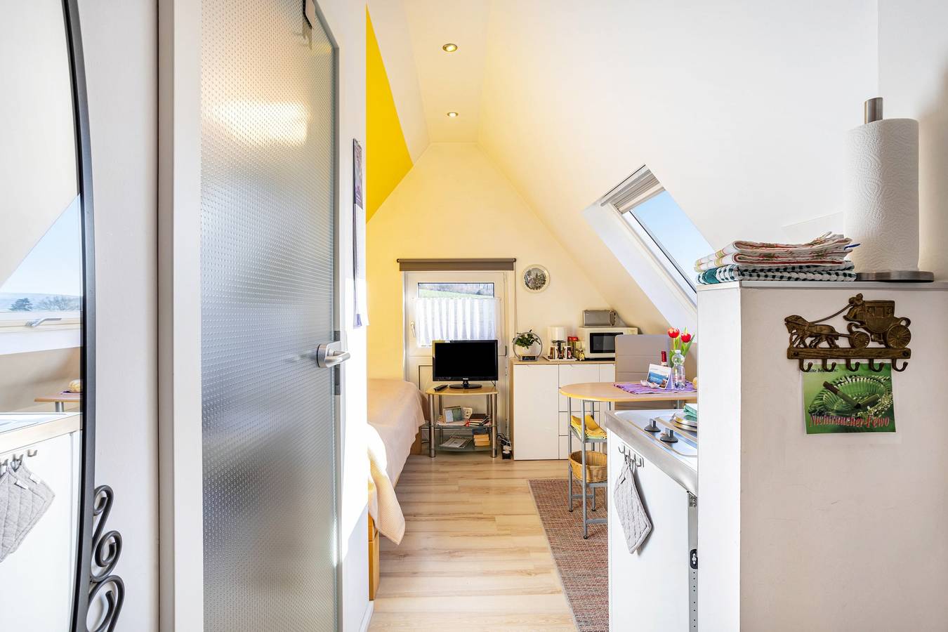 Ganzes Studio, Studio casa felicitas, 1 wohn-/schlafzimmer, max. 2 personen (für kleinkinder nicht geeignet) in Möhnesee, Kreis Soest