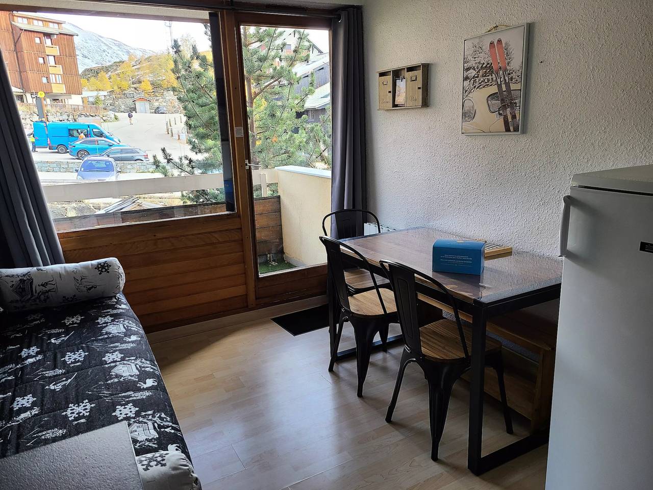Studio entier, Studio 4 personnes (2 adultes et 2 enfants) - Confort in Huez, Parc national des Écrins