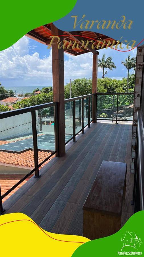 Gîte pour 2 personnes, avec terrasse et vue à Olinda - 4