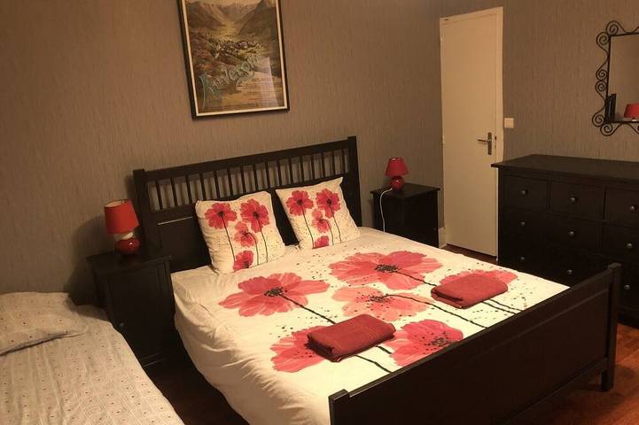 Appartement entier, Bel appartement classé 4**** dans immeuble de charme emplacement idéal in La Bourboule, Parc naturel régional des Volcans d'Auvergne