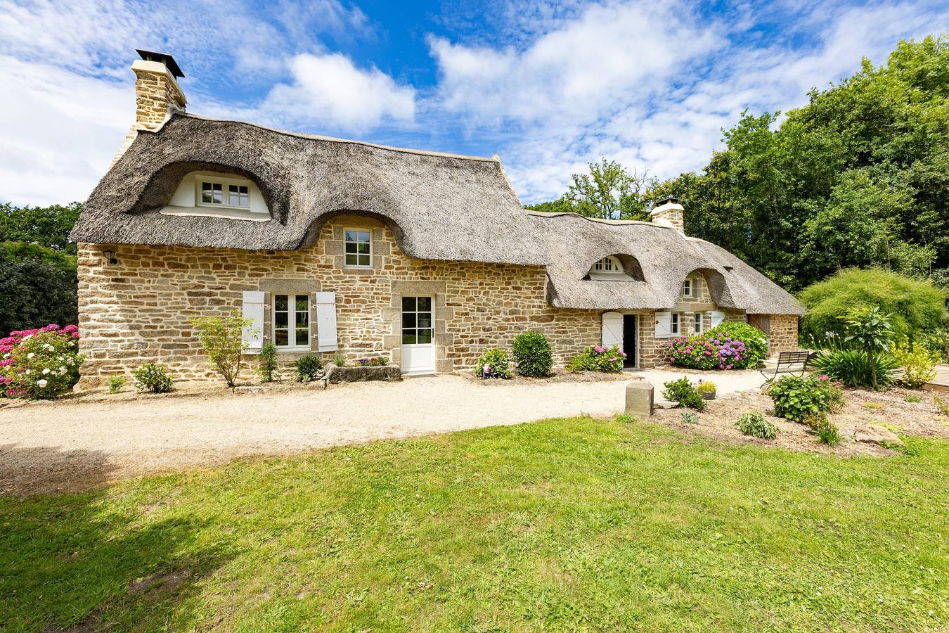 La Chaumière Bzh - Pour 5 avec grand jardin in Riec-sur-Belon, Region de Quimper