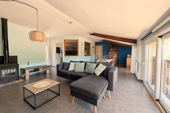 Appartement de vacances pour 6 personnes, avec jardin