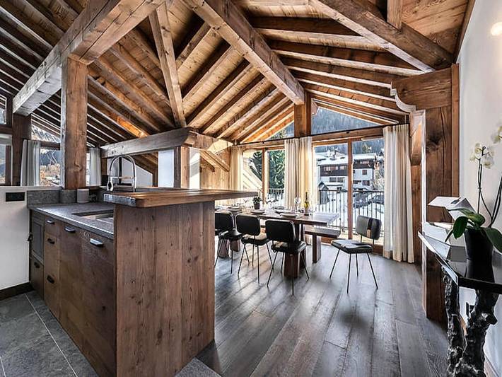 Gîte pour 10 personnes, avec balcon, adapté aux familles dans Courchevel 1300 (Le Praz) - 3