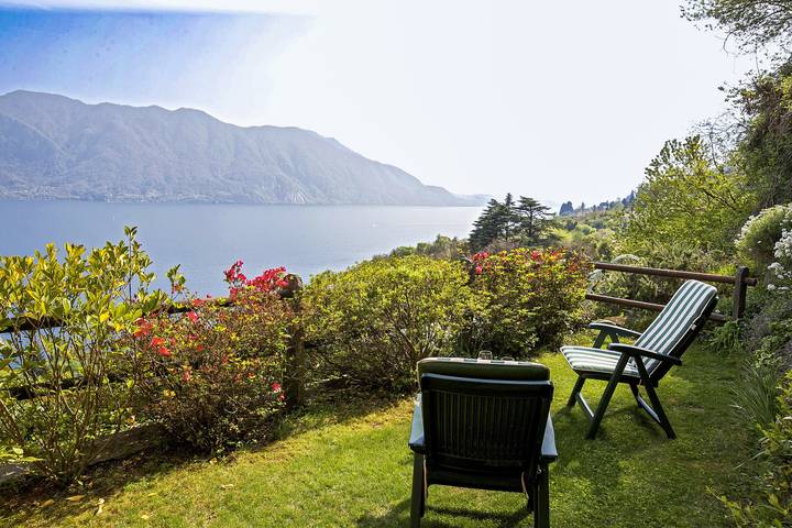 Ferienwohnung für 4 Personen, mit Balkon und Garten sowie Ausblick und Seeblick in Lago Maggiore (Piemont) - 3