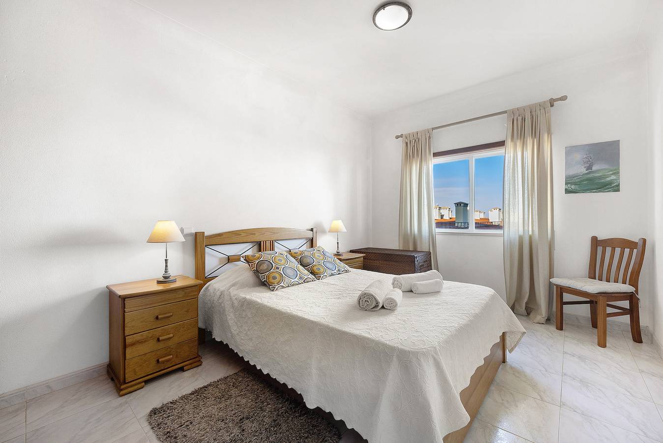 Entire apartment, Apartment 'Lagos Ocean View' with Sea View, Balcony and Wi-Fi in Santa Maria, Lagos