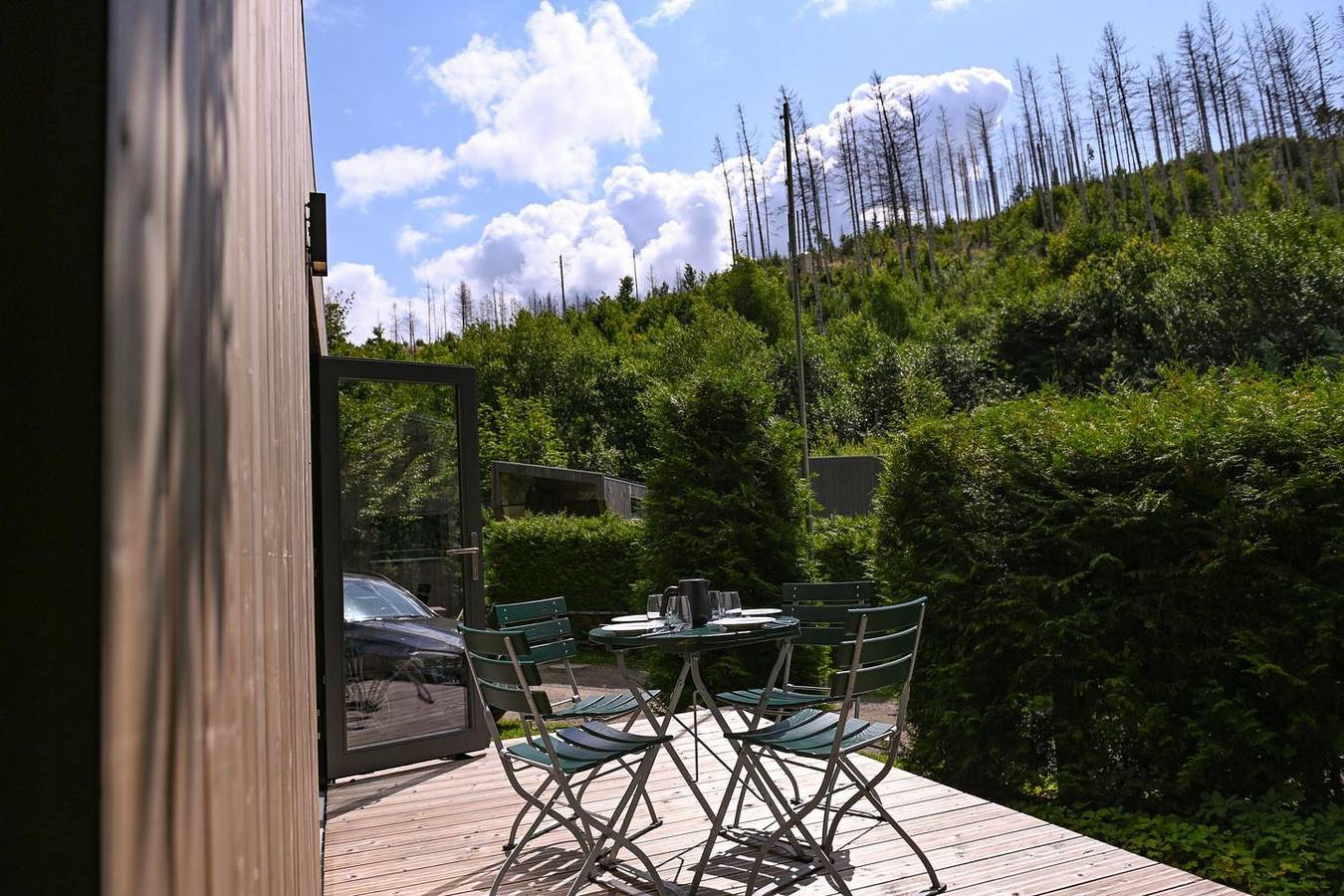 Nachhaltiges Green Tiny House Pioneer im Harz mit Panoramablick in Osterode, Harzvorland