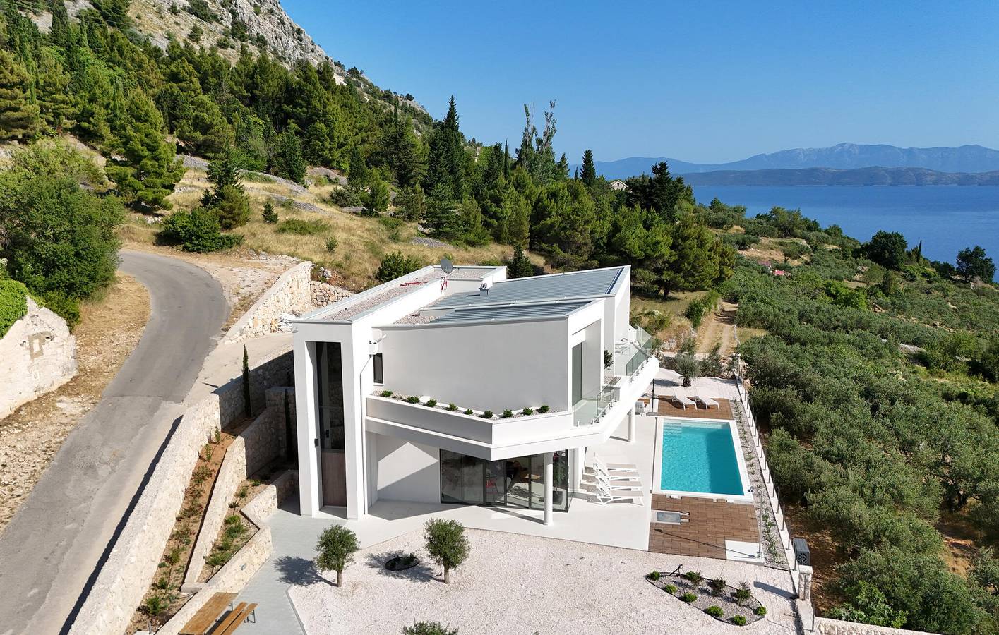 Casa de vacaciones para 8 personas con jardín in Podgora, Rivera de Makarska