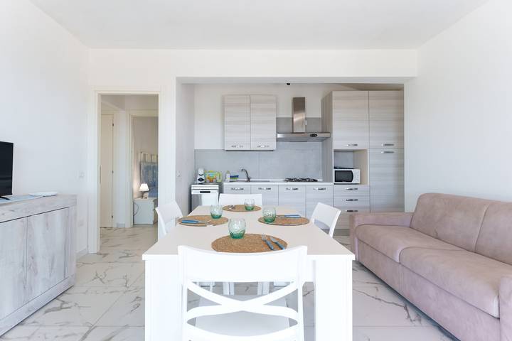 Villa Del Cardo avec piscine privée, vue mer, Wi-Fi et climatisation in Porto Ottiolu, Budoni