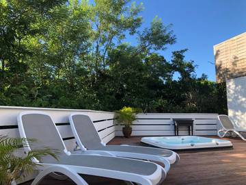 Maison de vacances pour 2 personnes, avec terrasse en Martinique