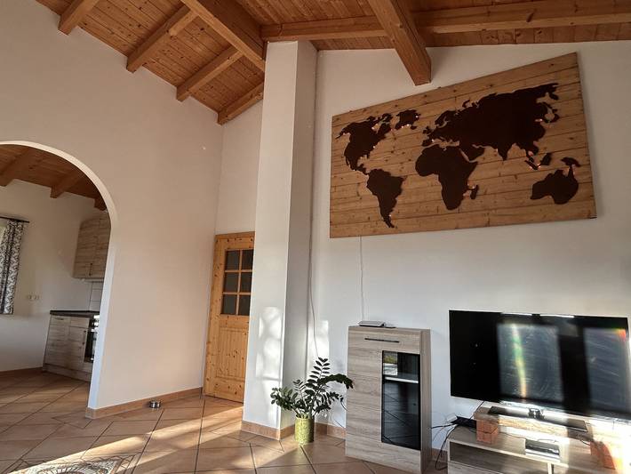 Ganze Ferienwohnung, Jaklmühlner Hof - Helle, gemütliche Ferienwohnung mit Balkon, 70qm in Tittmoning, Rupertiwinkel