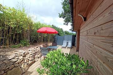 Gîte pour 2 personnes, avec terrasse à Larmor-Plage