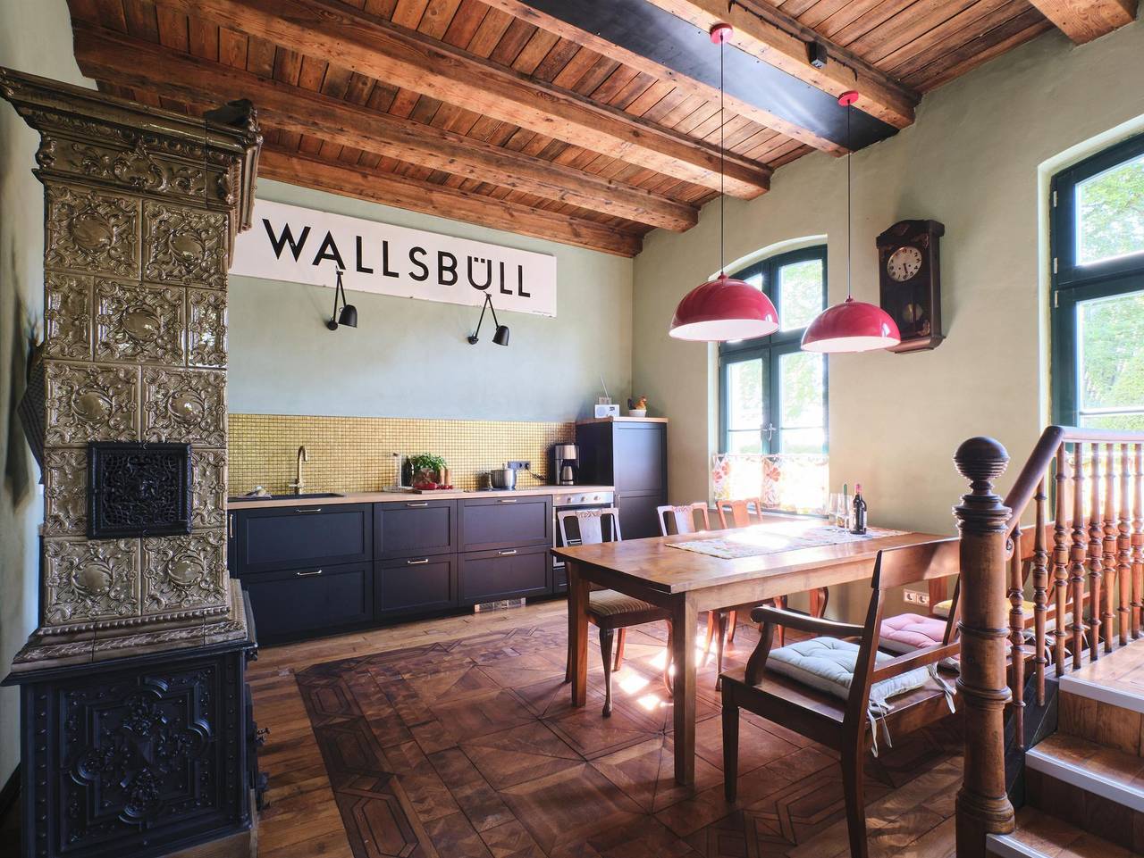 Ganze Ferienwohnung, Ferienwohnung Stationsgebäude in Wallsbüll, Grünes Binnenland