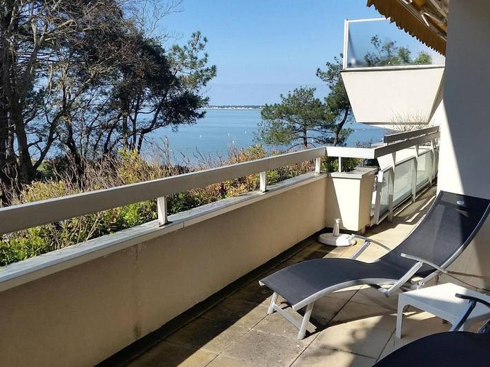Location de vacances pour 4 personnes, avec Terrasse et Vue dans Le Moulleau