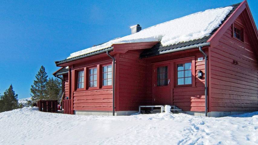 Ferieudlejning for 9 personer, med sauna og terrasse i Norge