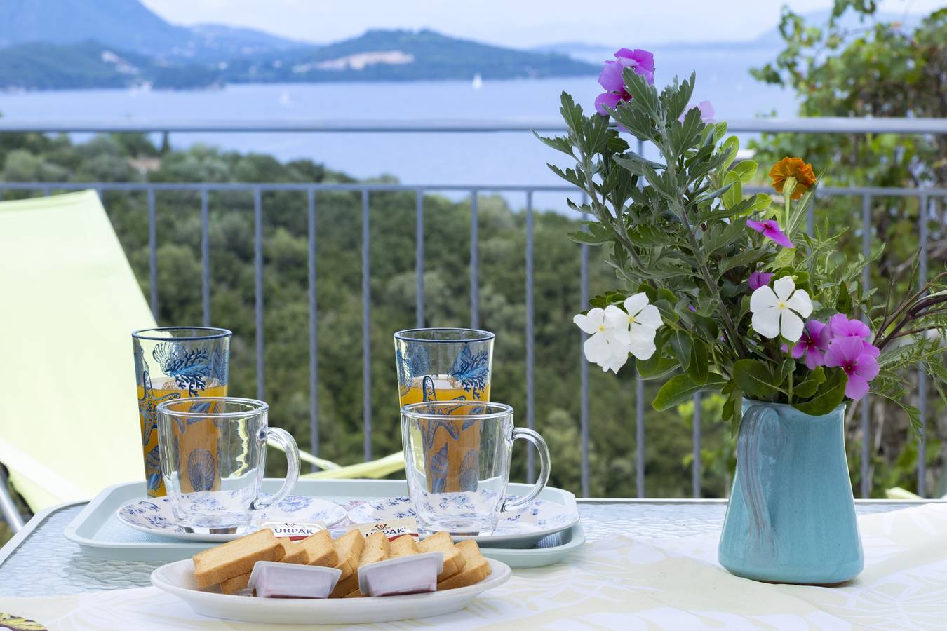 Entire apartment, Holiday Apartment "Scorpios View" with Sea View, Private Terrace & Wi-Fi in Meganisi, Greece