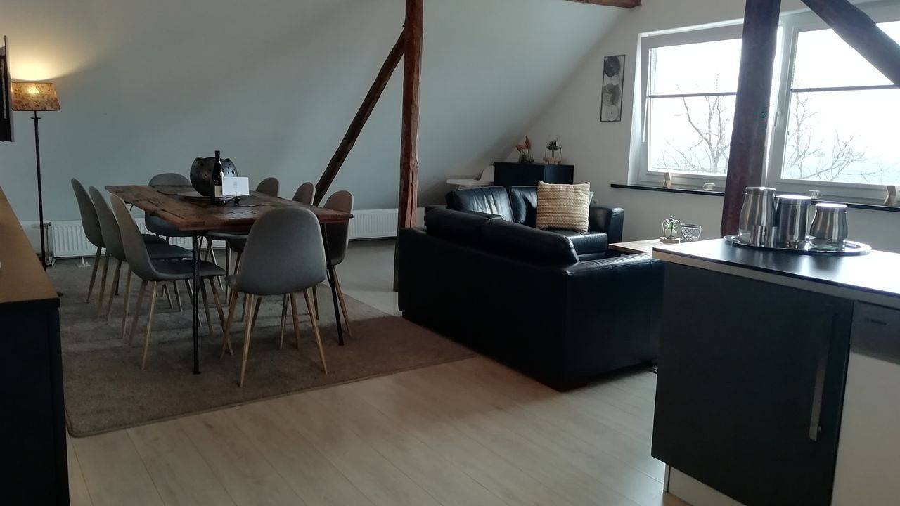 Entire holiday apartment, Holiday apartment for 13 people with garden in Waldeck, Waldecker Land