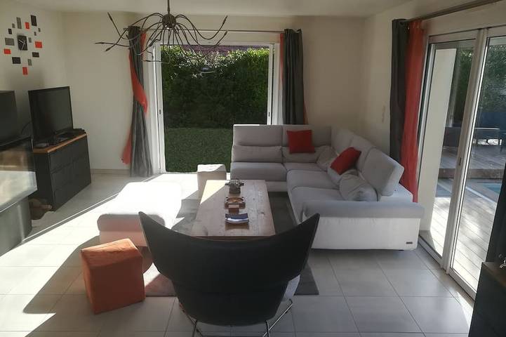 Location de vacances pour 8 personnes, avec jacuzzi et jardin dans Plage Sainte-Marguerite - 3