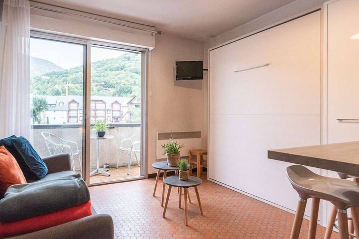 Chalet pour 4 personnes, avec balcon à Saint-Lary-Soulan