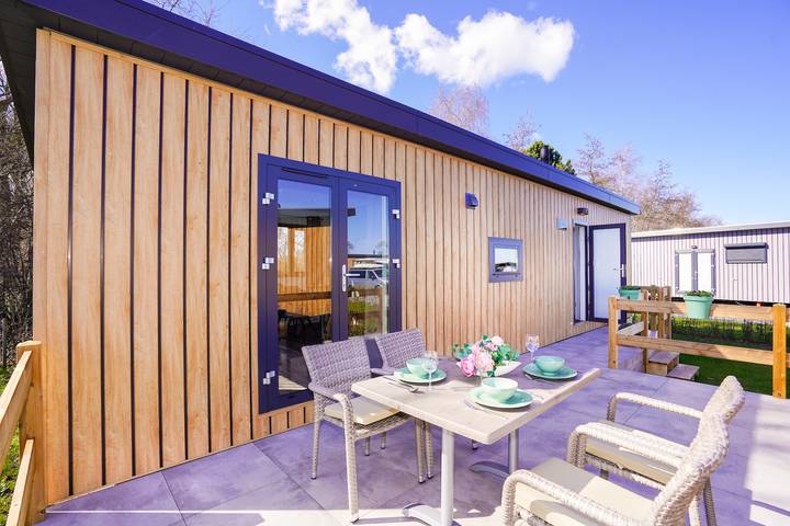 Camping für 4 Personen, mit Terrasse und Garten an der Ostsee