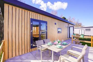 Camping für 4 Personen, mit Terrasse und Garten in Schleswig-Holstein