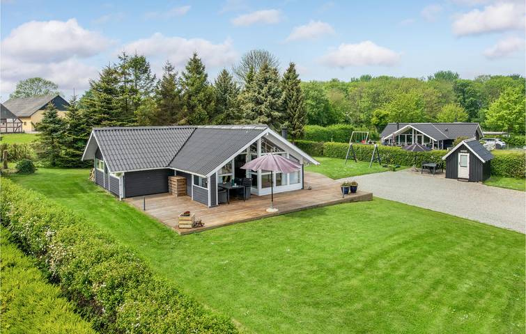 Ferienhaus für 6 Personen, mit Terrasse und Whirlpool sowie Garten und Sauna in Mommark - 4