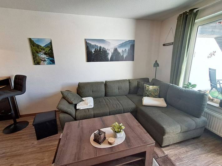 Vakantiewoning voor 2 personen, with Balkon and Balkon/Terras as well as Uitzicht op het meer and Uitzicht in Niedersfeld