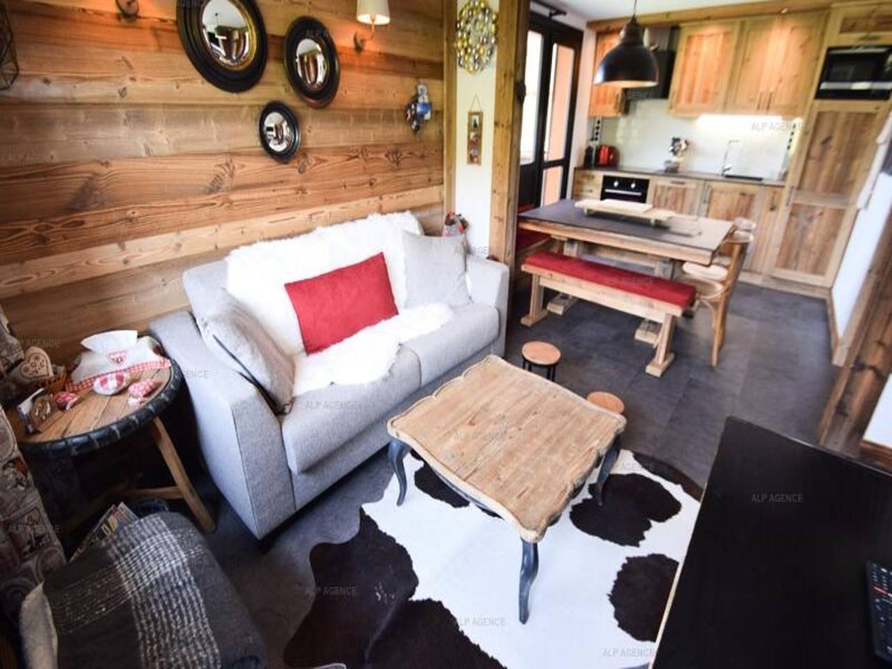 Apartamento entero, Apartamento en Plagne Villages junto a las pistas de esquí in Plagne Villages, La Plagne-Tarentaise