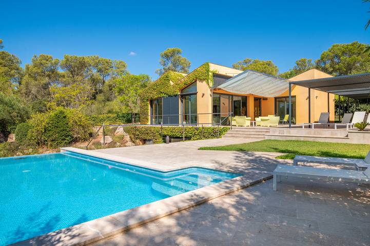 Ferienhaus "Laiar" mit Bergblick, Pool und Wlan in Sencelles, Mallorca Inselmitte