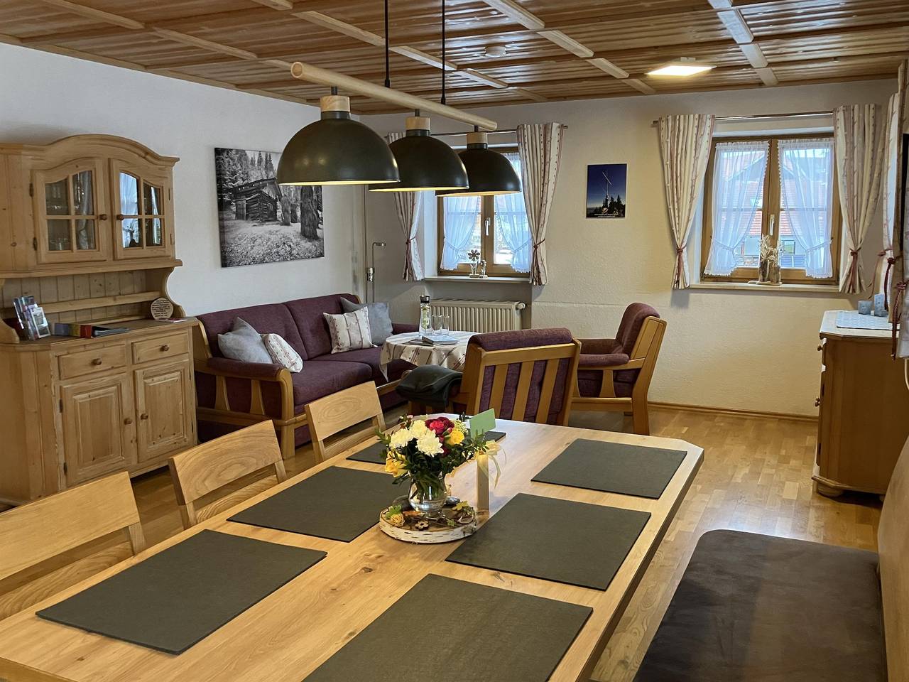 Ganze Ferienwohnung, Ferienwohnung Edelsberg, 2 Sz, Bad/Du/Wc in Nesselwang, Bayerisch Schwaben