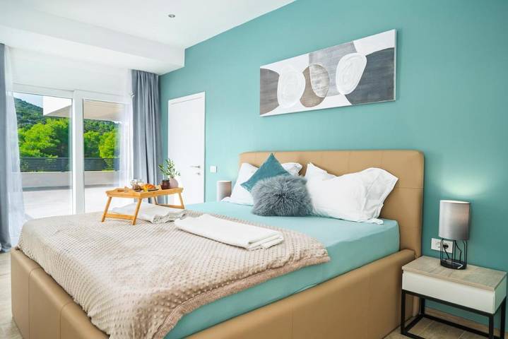 Villa pour 9 personnes, avec jardin ainsi que vue et piscine à Tribunj - 4