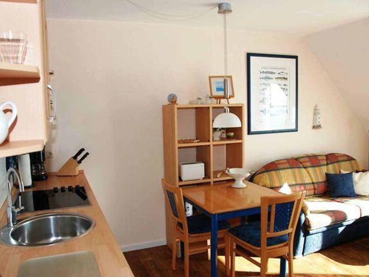 Ganze Ferienwohnung, Bernau - Ferienwohnung "Bernau" auf Poel in Kirchdorf (Poel), Nordwestmecklenburg (Wismar und Umgebung)