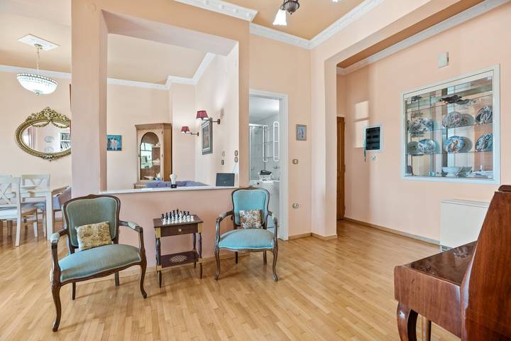 Apartamento entero, Apartamento de vacaciones para 5 personas con balcón in Region de Chania