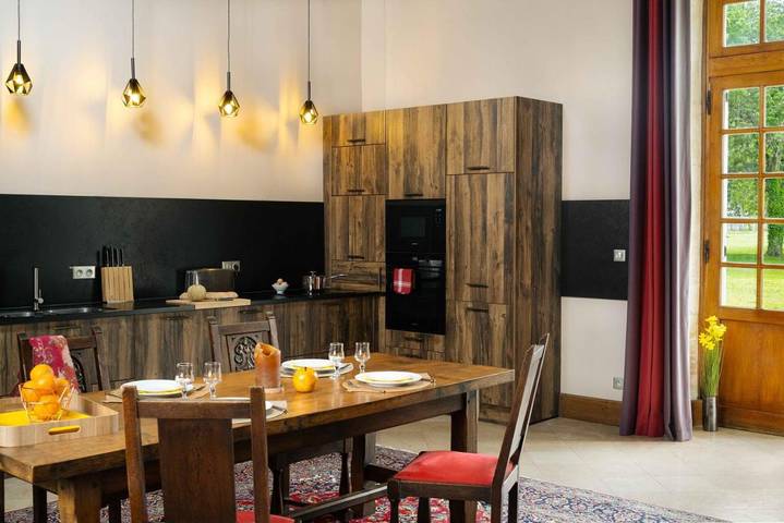 Location de vacances pour 5 personnes, avec Terrasse ainsi que Jardin et Vue à Crépon (Calvados)