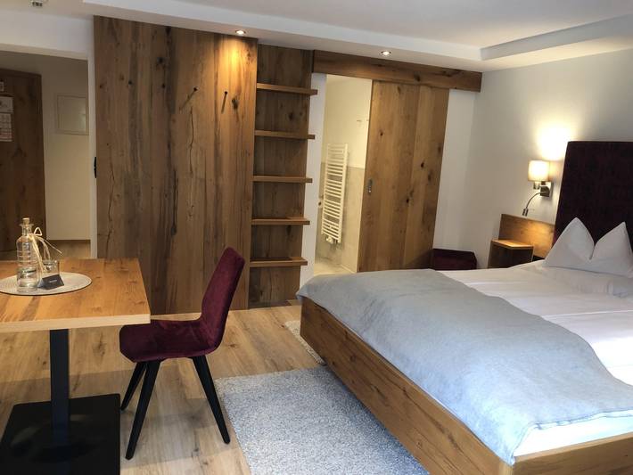 Ferienwohnung für 2 Personen, mit Sauna und Ausblick sowie Balkon in Kappl