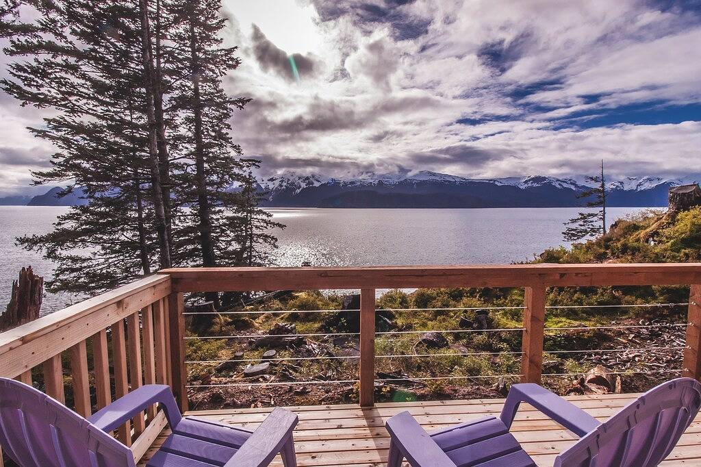 Die Fox Den! Wunderschöne abgelegene Ocean Front Cabin in der Resurrection Bay! in Kenai Peninsula