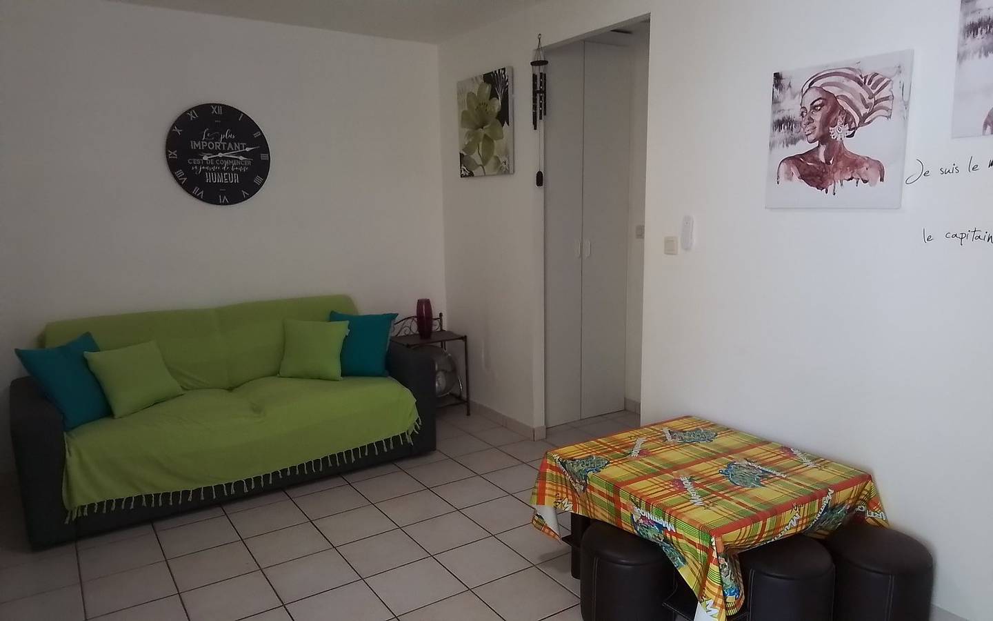 Appartement entier, Appartement T2 Ti Case Mellauman in Anse Mitan, Les Trois-Îlets