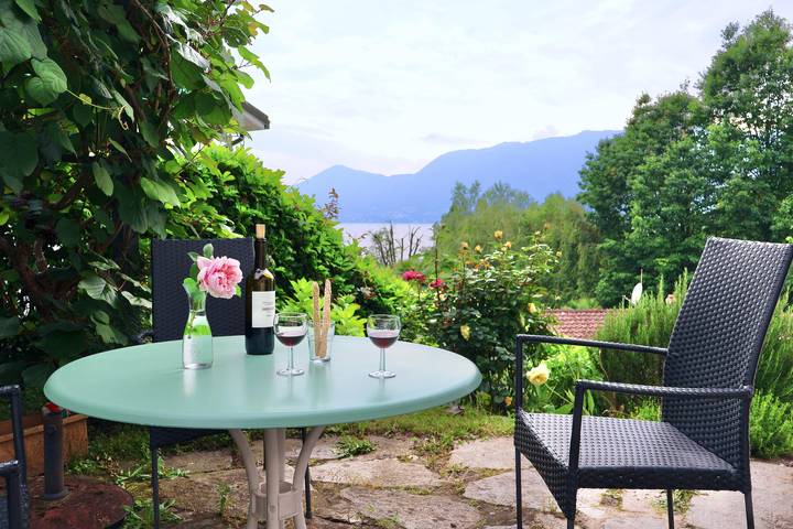 Casa de vacaciones para 4 personas con jardín in Luino, Comune di Luino