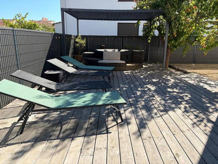 Location de vacances pour 5 personnes, avec jacuzzi ainsi que jardin et terrasse dans Base Nature François Léotard - 3