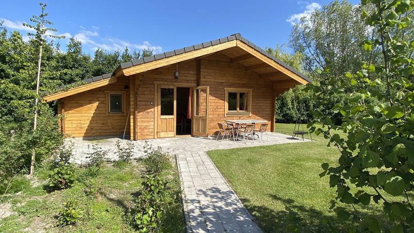 Chalet für 6 Personen, mit Balkon/Terrasse und Terrasse in Zeeland