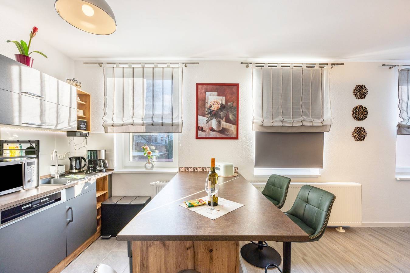 Ganze Wohnung, Ferienhaus 'Radlerrast' mit privatem Garten und Wlan in Weißenfels, Saale-Unstrut