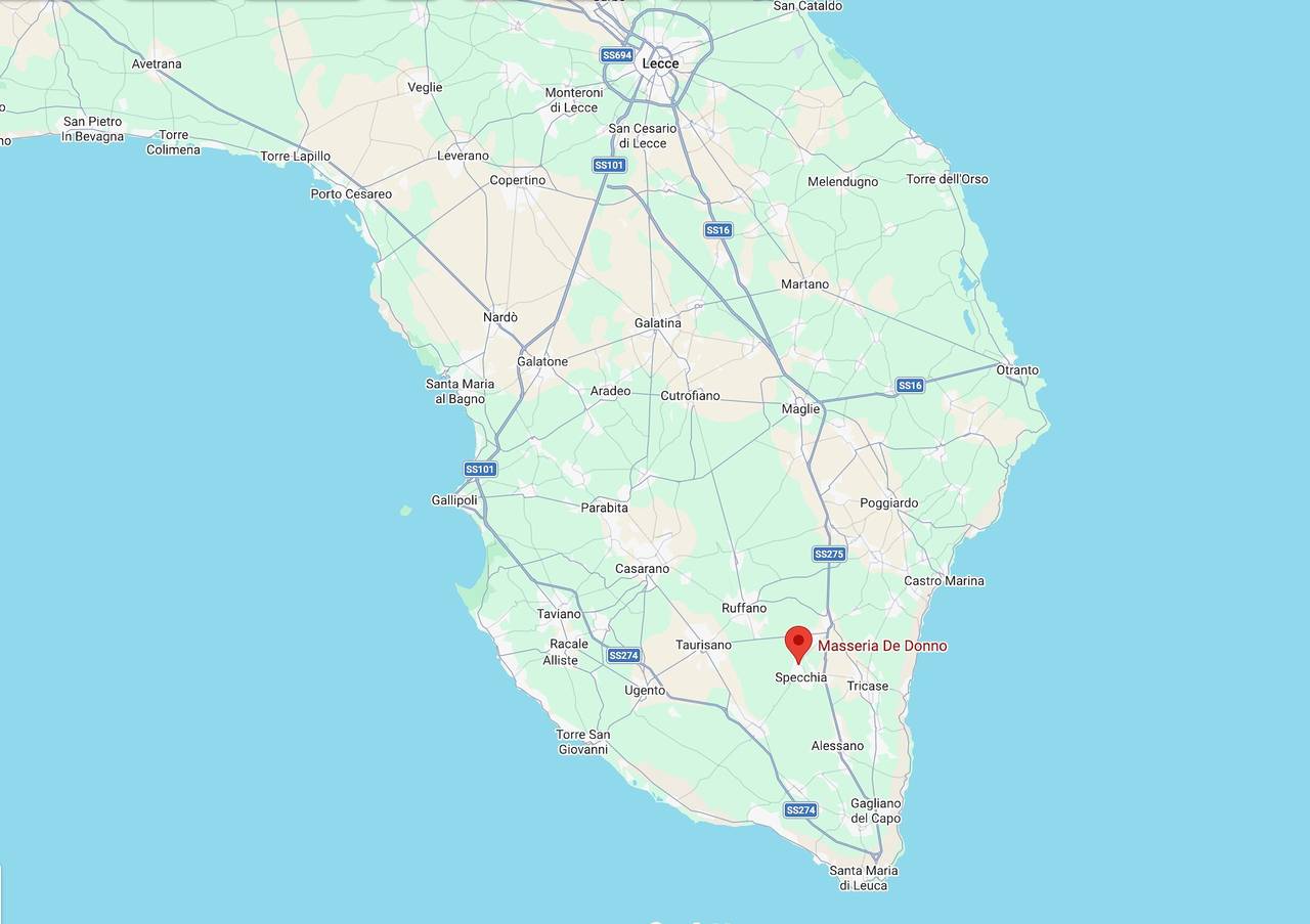 Appartamento intero, Appartamento 'Masseria De Donno - Ulivo' con piscina condivisa, Wi-Fi e aria condizionata in Specchia, Golfo di Taranto