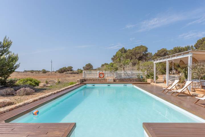 Casa de vacaciones para 8 personas, con jardín en Formentera - 2