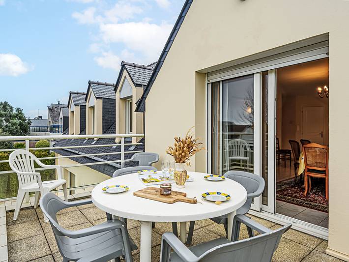 Location de vacances pour 4 personnes, avec terrasse et jardin, animaux acceptés à Guidel