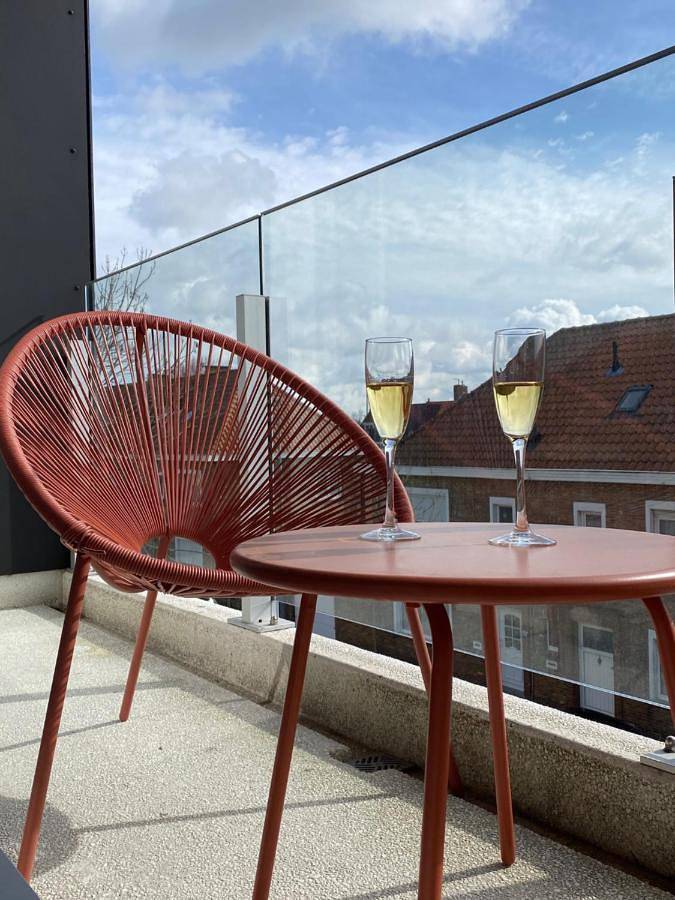 Vakantieappartement voor 4 personen, met balkon in Brugge