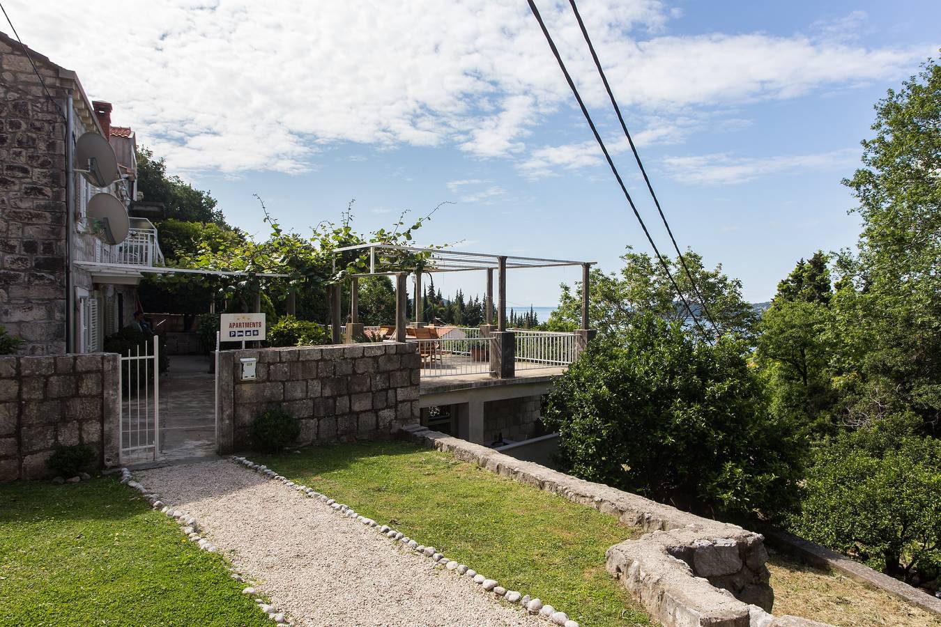 Ganze Wohnung, Apartments Anka - One-Bedroom Apartment with Balcony and Sea View in Brsecine, Grad Dubrovnik