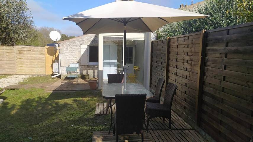 Maison de vacances pour 3 personnes, avec jardin