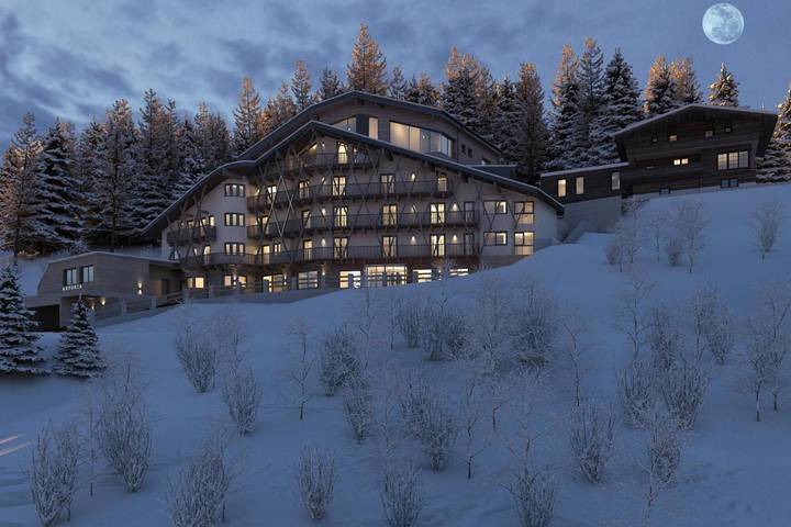 Hôtel pour 2 personnes, avec jardin et vue ainsi que sauna et piscine