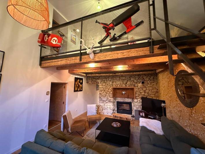 Appartement de vacances pour 13 personnes, avec Terrasse et Jardin