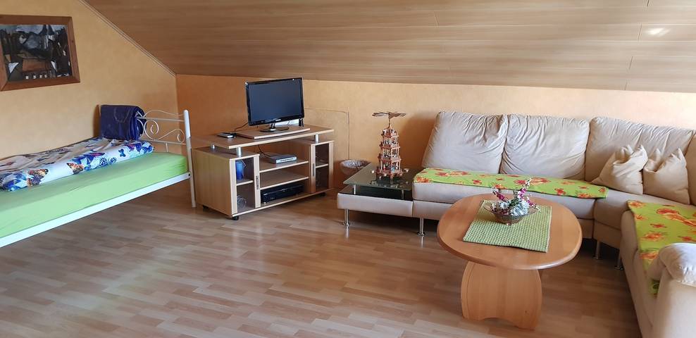 Ferienwohnung für 5 Personen, mit Balkon und Garten im Steigerwald - 3