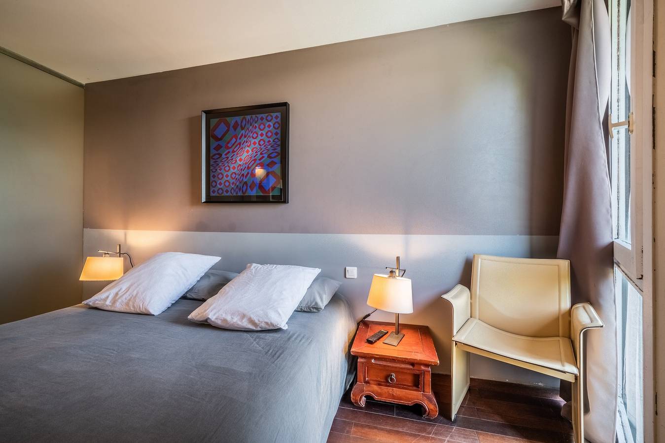Appartement entier, Appartement "Gîte Le Jorat - Studio" avec vue sur les montagnes et Wi-Fi in Bogève, Région de Thonon-les-Bains